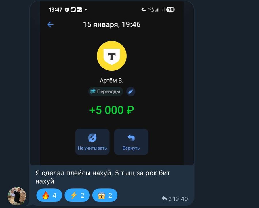 5 000 ₽